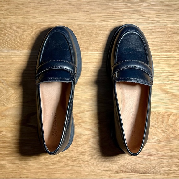 Madewell Bradley Lugsole Loafer Black Size 9 NEW - Picture 5 of 9
